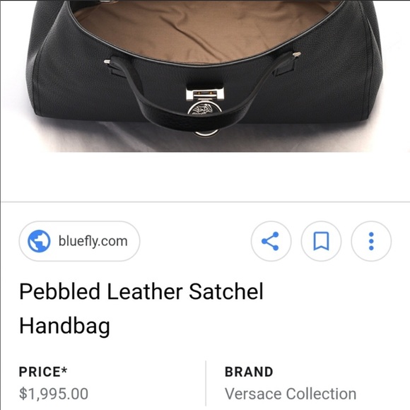 Versace Collection Leather Bag - Picture 3 of 8